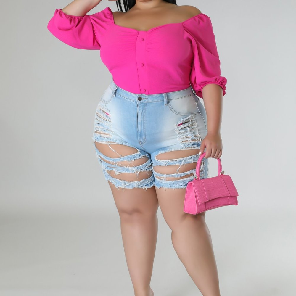 Plus Size Shorts Giannine